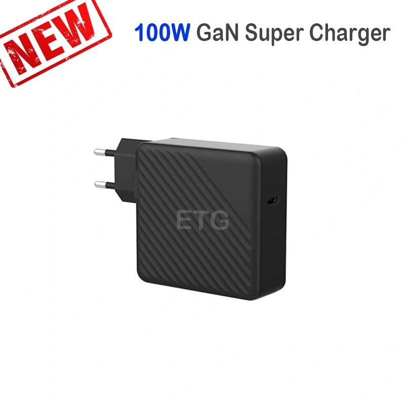 100W USB-C Pd Smart Laptop Power Adapter for MacBook, DELL, Lenovo, HP, Acer, Thinkpad, Asus.