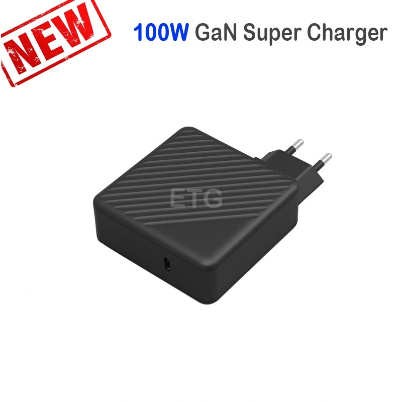 100W USB-C Pd Smart Laptop Power Adapter for MacBook, DELL, Lenovo, HP, Acer, Thinkpad, Asus.
