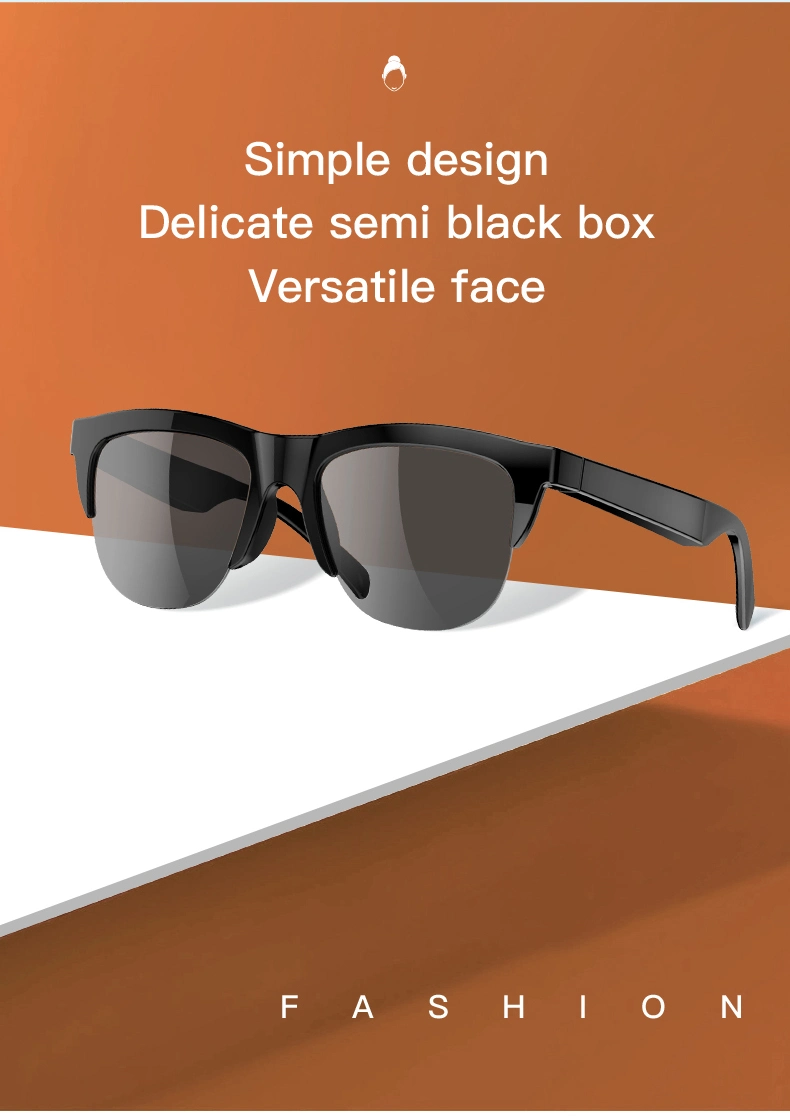 Dual Speaker Directional Voice out Bluetooth 5.3 Stereo HD UV Lens Bluetooth Audio Glasses