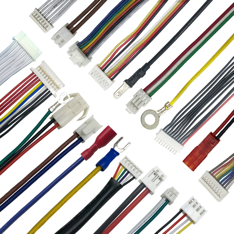 Customized Wire Harness OEM Flat Cable Assembly with Molex Te Jst Amphenol Delphi Connectors