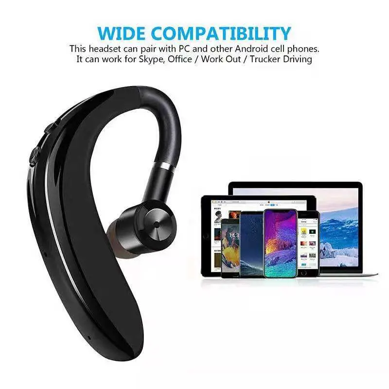 Hang in Ear 72 Hours Working Painless Wear Wireless Handsfree Business Earbuds Bt5.1