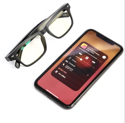Ky 스마트 안경 블루투스 통화 음악 게임 오디오 안경 맞춤형 근시 안경 독서용 안경