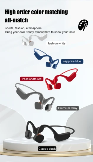 Bc-G02 새로운 클립 블루투스 골전도 헤드폰 귀걸이 귀고리 헤드셋 Audifonos
