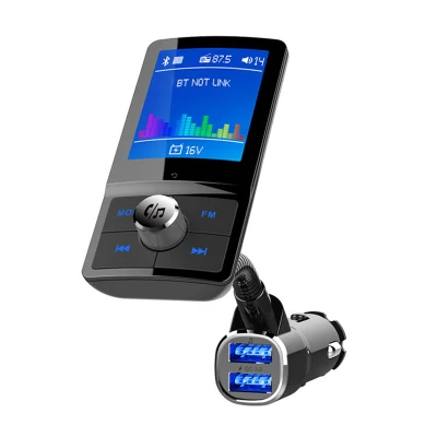 FM 송신기, 차량용 충전기가 포함된 Bluetooth 차량용 핸즈프리 키트